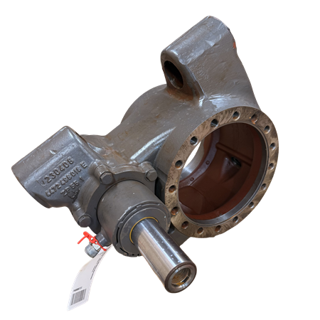 Differentialhus fram inklusive styrcylinder